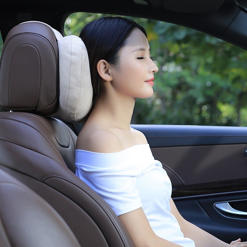 汽车头枕靠枕腰靠 车用头枕记忆棉枕头护颈枕 车座椅头枕靠垫夏季