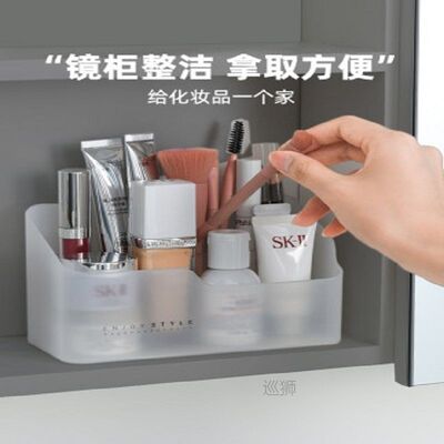 Bathroom lens ark desktop boxes dressing cosmetics counters