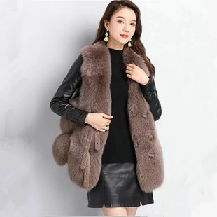 打底a衫 内搭袖 女冬季 毛衣配皮草背心 子加绒加厚小 羽绒棉袖 皮袖