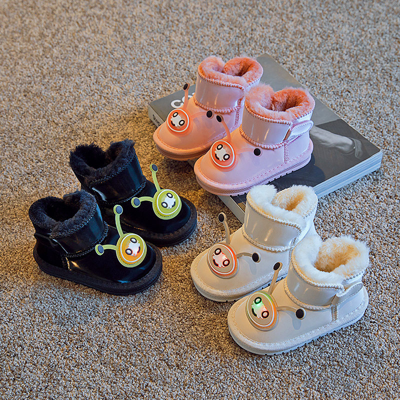 幼儿雪靴冬季f男童鞋子女童加绒加厚短靴子1-3岁2儿童学步鞋棉鞋,童鞋/婴儿鞋/亲子鞋,雪地靴,淘宝优惠券,粉丝福利购,淘宝优惠卷