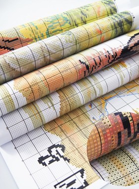 Rose in Gate and Courtyard Counted Cross Stitch 11CT 14CT Be