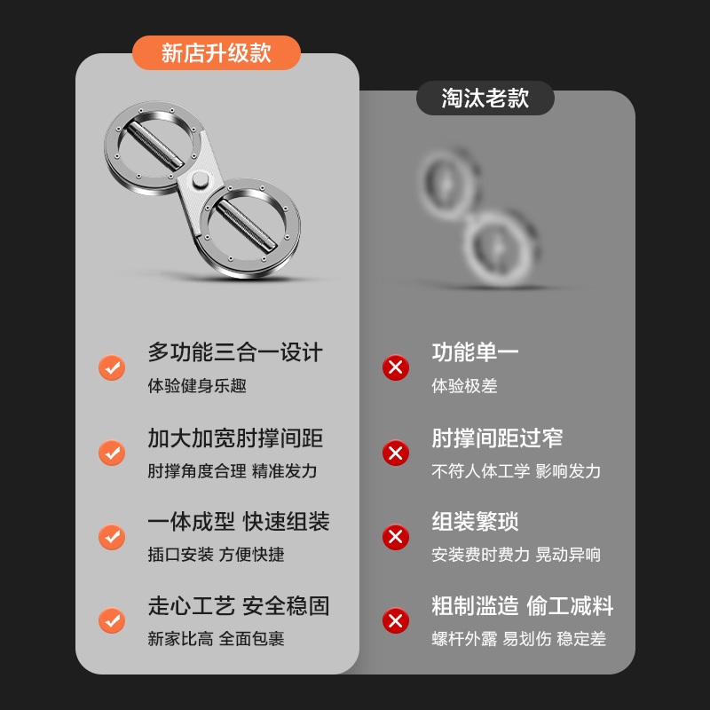 阻力调节速臂器家用多功能臂力腕力拳击拳速训练器材格斗健身