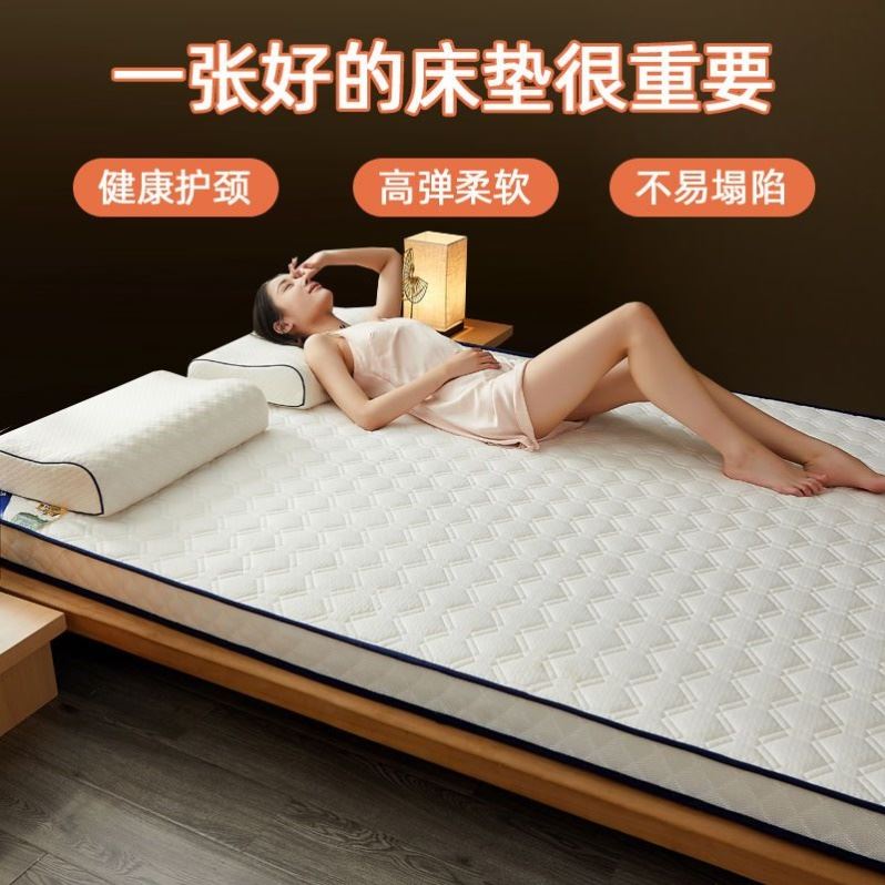 床垫加厚软垫家用垫可折叠垫单双人1.8m1.5米床垫宿舍床垫褥子