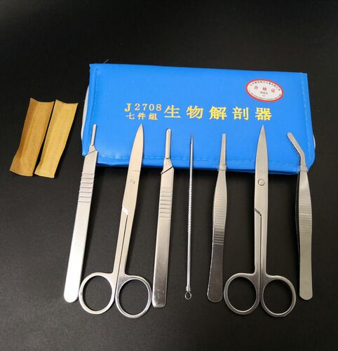 7pcs/Set Dissecting Animal Dissection Kit Taxidermy Set Bio