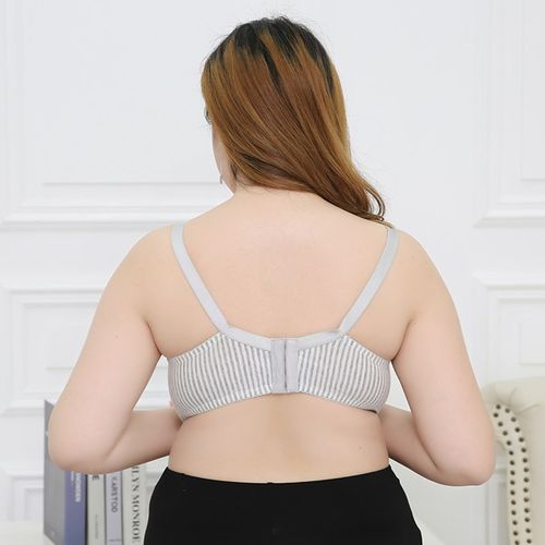 特大码大罩杯105E孕妇内衣y哺乳文胸无钢托前开扣喂奶胸罩200斤