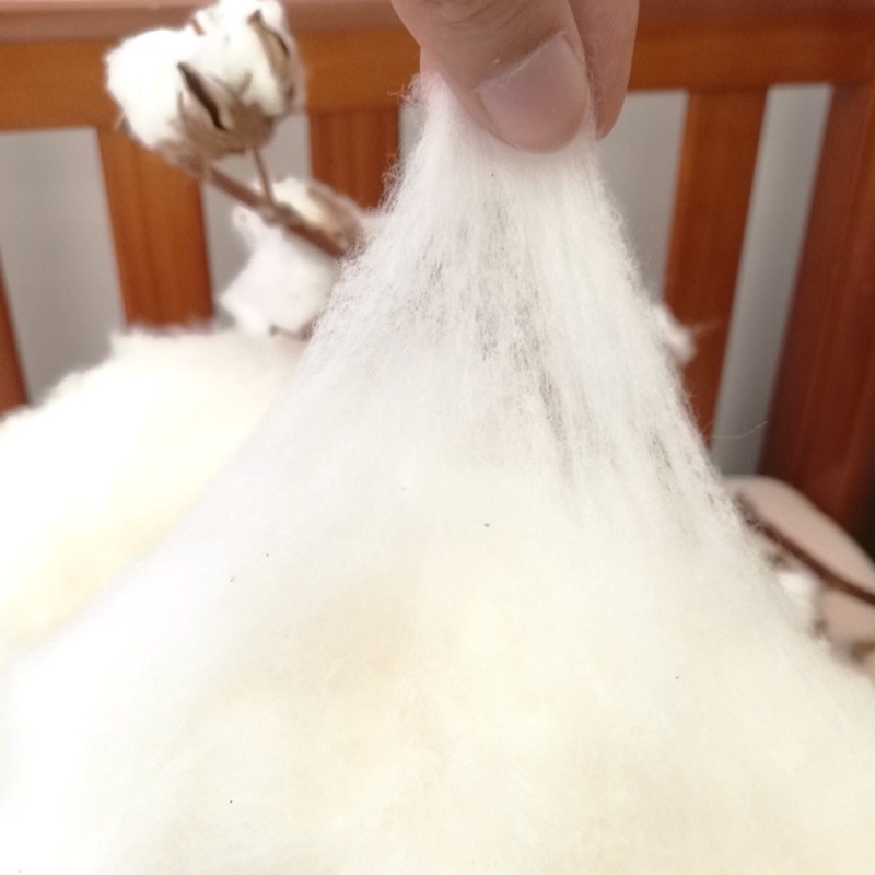 3斤装新疆长绒棉花 100%全棉棉絮冬季被芯儿童婴儿床垫棉袄棉裤