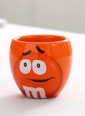 M Bean Coffee Mugs Ceramic Cute Expression Tea Water Cups Ca
