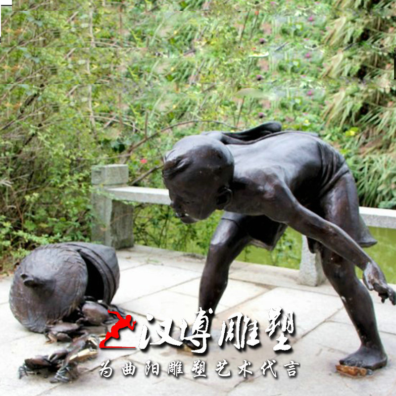 极速发货可定制童趣雕塑小孩雕塑 D雕塑定制 玻璃钢雕定制 民俗小