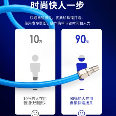 气管自动伸缩卷管收管器收缩PU夹纱气鼓8mm汽修气动工具气动扳手