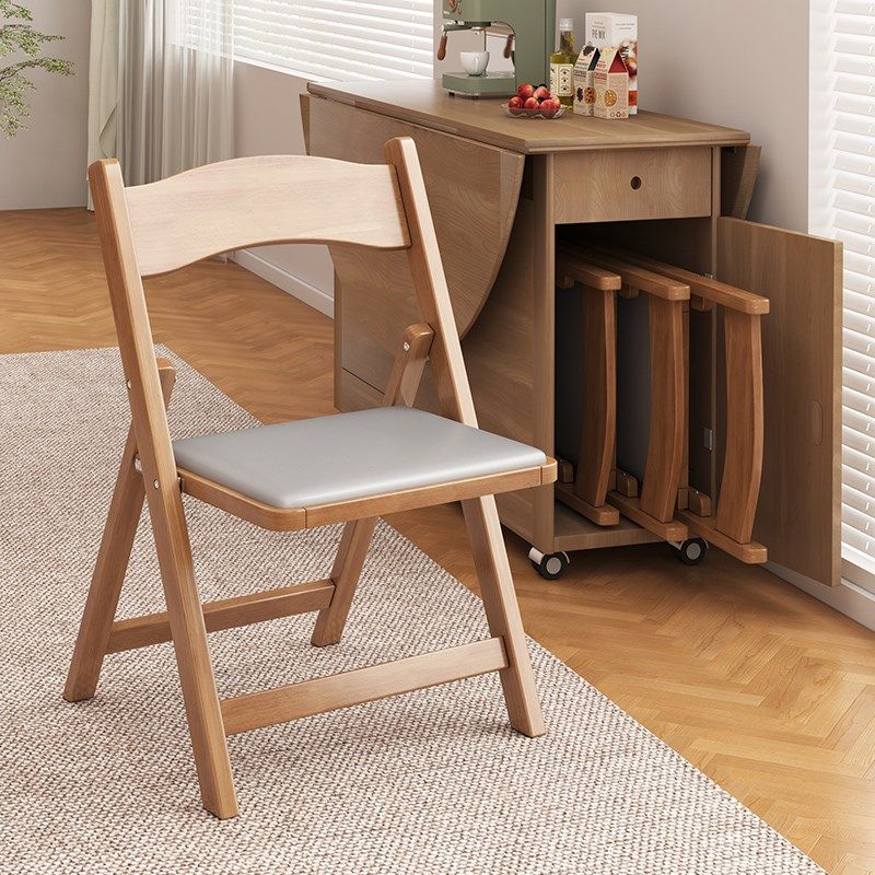 可折叠实木椅子家用小户型简约餐桌椅书桌板凳办公会议椅靠背椅子,住宅家具,餐椅,淘宝优惠券,粉丝福利购,淘宝优惠卷