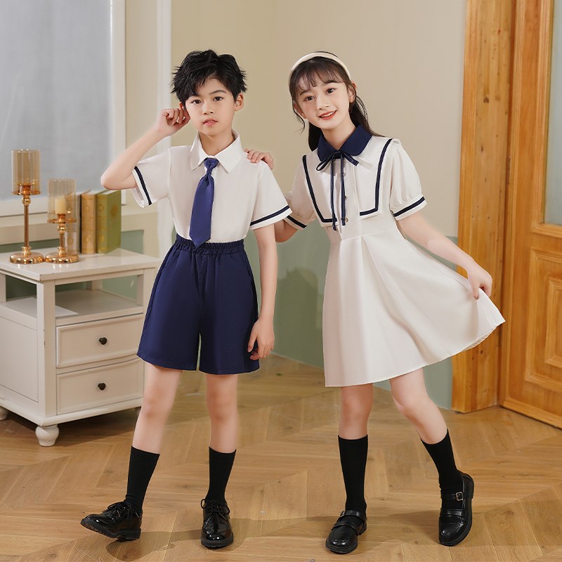 六一儿童合唱服h演出服幼儿园园服小学生校服套装诗朗诵毕业照班