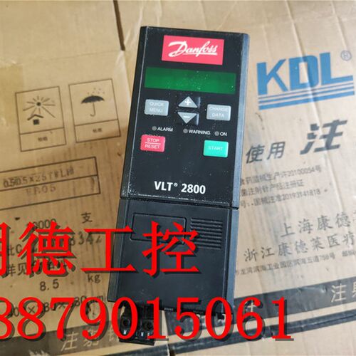 工厂销议价丹d弗斯220V 0.75KW变频器VLT2807PD2B20STR0DBF10A00