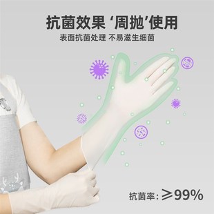 家務(wù)獅家務(wù)獅丁腈手套干家務(wù)用 專用防水高R彈耐磨不易破橡膠