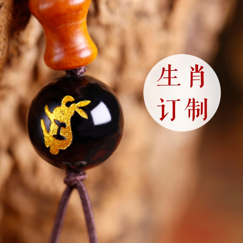 工厂销星月菩f提子手串佛珠项链十二生肖天然文玩配饰多圈手链108