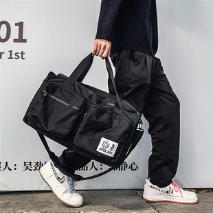 短途旅行包男士大容量便携手提收纳包训练健身包休闲运动包行李袋