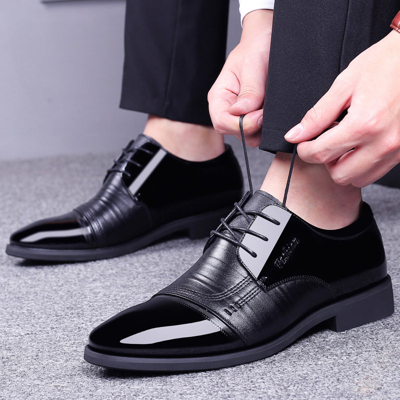 男士商务皮鞋男韩版隐形内增高6cm休闲小码男鞋35英伦36尖头37潮,流行男鞋,正装皮鞋,淘宝优惠券,粉丝福利购,淘宝优惠卷