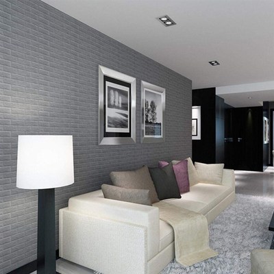 DIY 3D Background Brick PE Foam Wallpaper Panels Room Decal