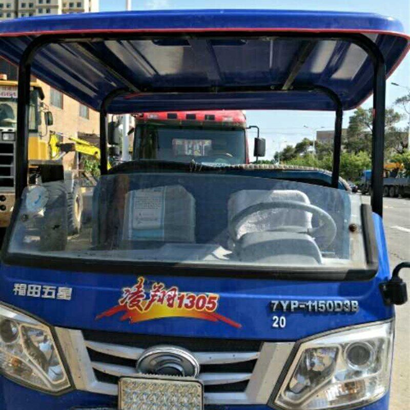 五征福田五星 原厂遮阳棚三轮车时风雨棚简易车顶棚农用拖拉机棚