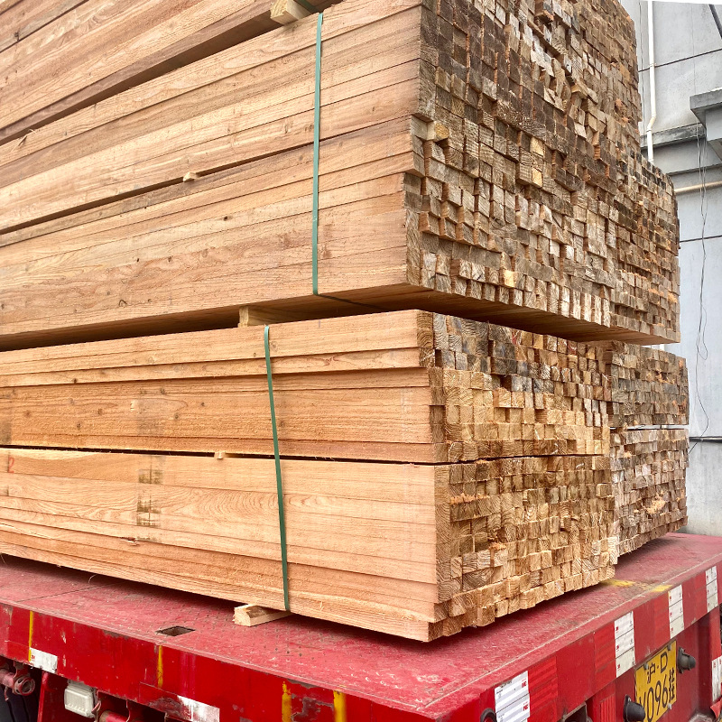 现货速发现货松木建筑木方松木板桥梁木方建筑卡板料实木板材托盘