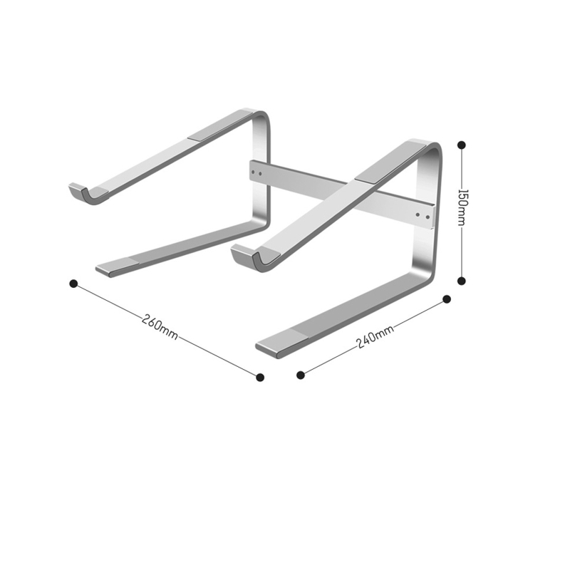 速发Portable-L aptop Stand Holder Notebook Stand Aluminum A