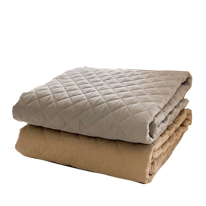 简约日式四季保暖床笠床垫保护套全棉1.5m1.8米梦思双面软薄床垫