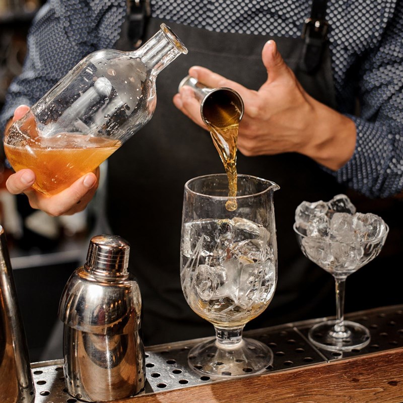 1pc Bartending Cocktail Ounce Cup Multi-function Jigger Wine