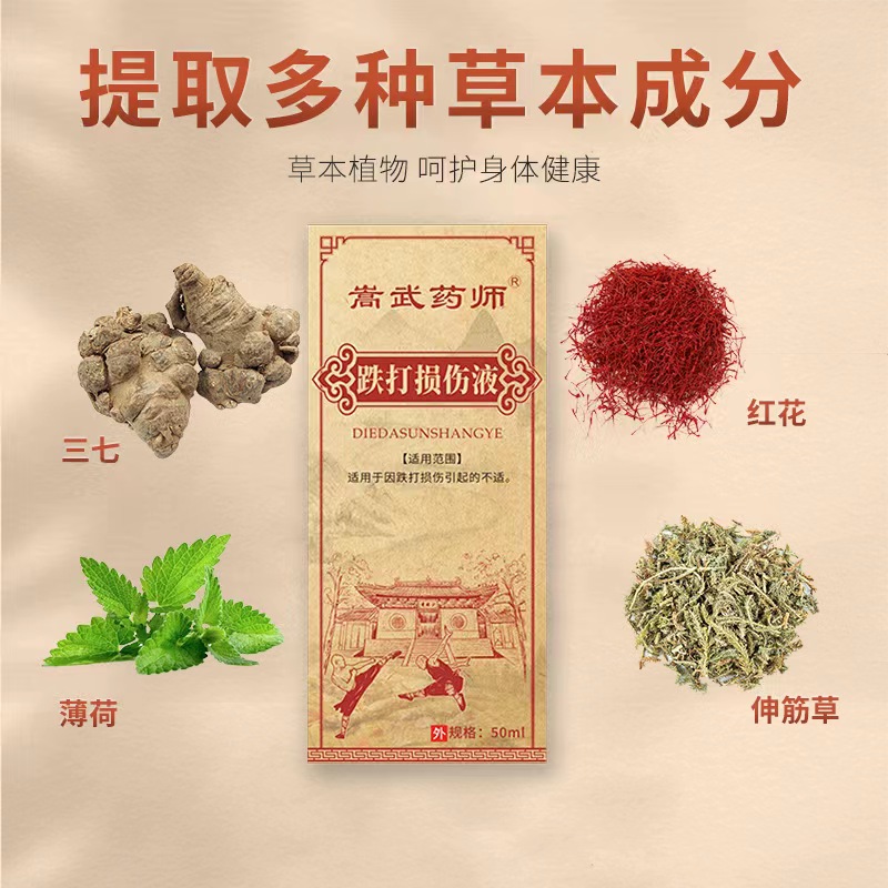 现货速发伤筋动骨膏药喷剂脚踝肌肉韧带拉伤崴脚扭伤药骨裂跌打损