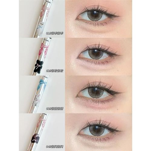 秋鱼推荐!flortte花洛莉亚双头卧蚕眼影笔胶笔哑光高光提亮阴影