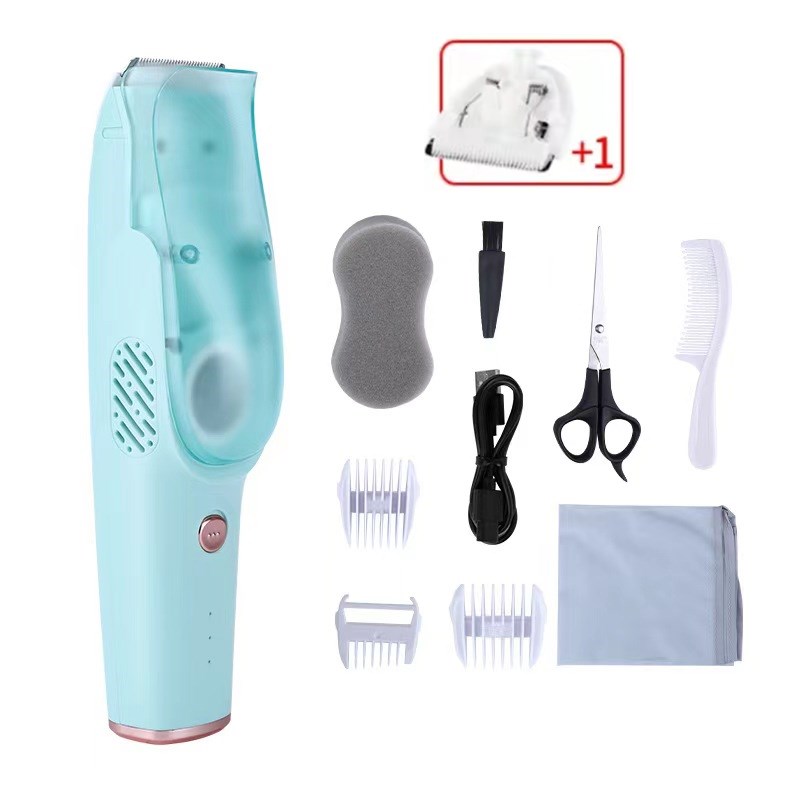 电推剪自动吸发新生婴儿童理发神器家用充电超静音宝宝剃头电推子