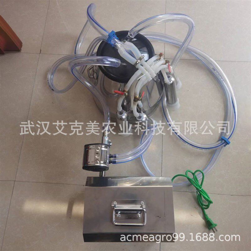 20升牛用羊用吸奶机挤奶机牛羊挤奶机配件不锈钢奶桶动挤奶器