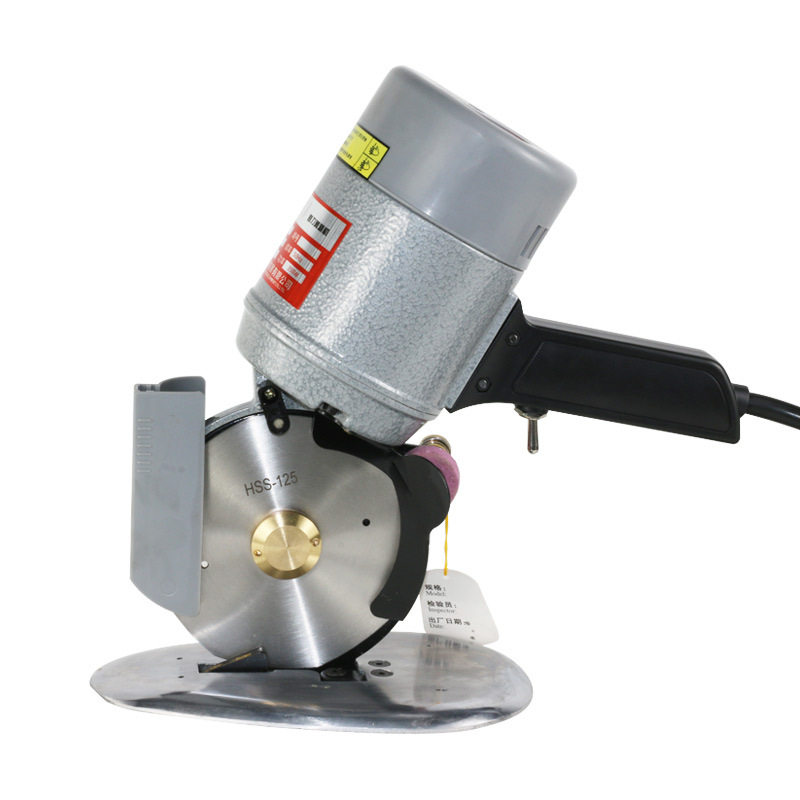 琪凯125型电动圆刀  手提式服装电剪刀 裁剪机 裁U布机 厚料切布