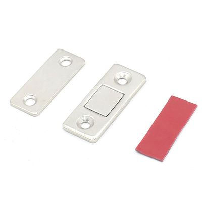 推荐2pcs Magnetic Furniture Cabinet Catches Magnet Door Stop