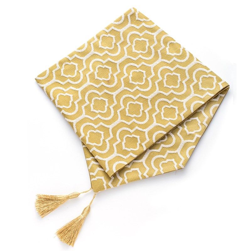 棉麻风提花桌h旗摩洛哥风床尾巾电视机鞋柜床头柜盖布居家装饰直,居家布艺,桌旗,淘宝优惠券,粉丝福利购,淘宝优惠卷