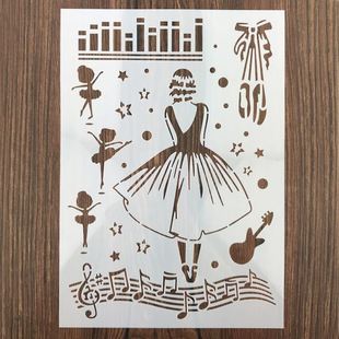 Stencil Scrapbooking For Hollow Layering Craft DIY 新品