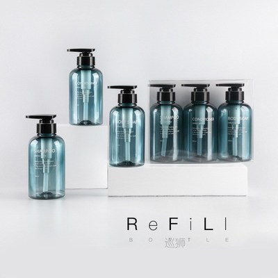 3Pcs Liquid Soap Dispenser Hand Sanitizer Bottle Bath Body S