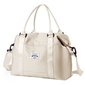 大容量女士手提旅行包健身出差行李包旅游背包可套拉杆待产收纳包