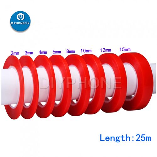 25M Double Sided Tape PET Adhesive Tape for LCD Screen Openi