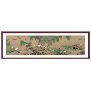 百鸟朝凤图现代新中式客厅装饰画沙发背景墙挂画中国风卧室床头画