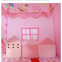 儿童家庭小帐篷放在家p里的房一键折叠秘密基地布置公主的梦幻小