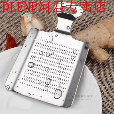 Stainless Steel Ginger Shredder Wasabi Grinder Garlic Grater