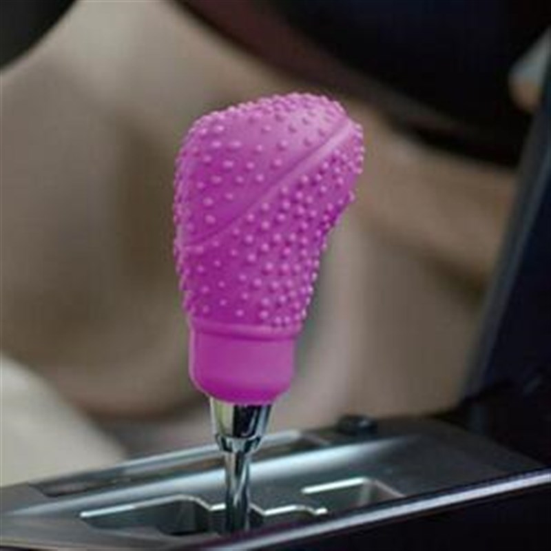 。健康车饰硅胶自动排挡套汽车通用车型圆形档把套手动排挡头套圆