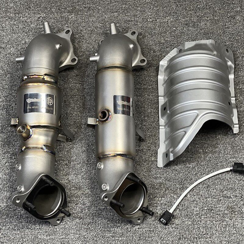 热销上海乾改定制 排气头段200钼 适用于思域型格CRV 去除GPF颗粒