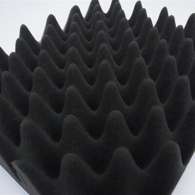 80mm阻燃环保无尘高密度鸡蛋棉 KTV发电机房隔音棉鼓房琴房吸音棉