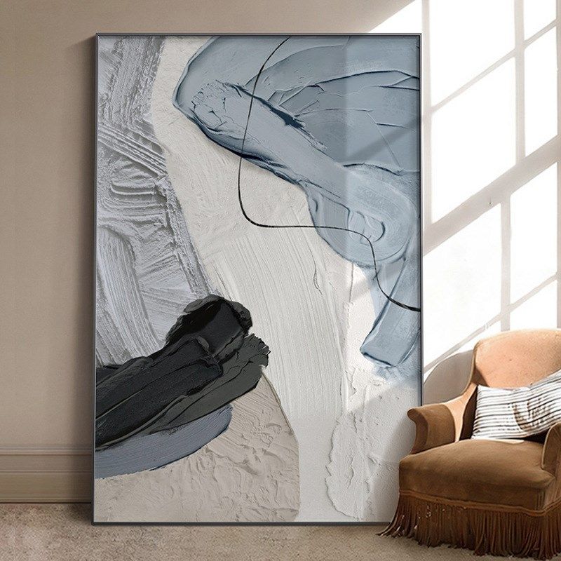 抽象客厅装饰画现代简约沙发背景墙挂画玄关艺术大幅落地壁画,家居饰品,现代装饰画,淘宝优惠券,粉丝福利购,淘宝优惠卷