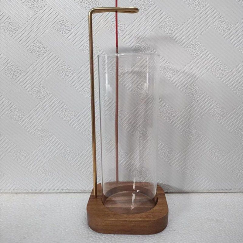 木质香架香烛架倒置悬挂香炉木制香插托I盘黄铜香棒支架家居装饰,家居饰品,香托/香盘/香座/香插,淘宝优惠券,粉丝福利购,淘宝优惠卷