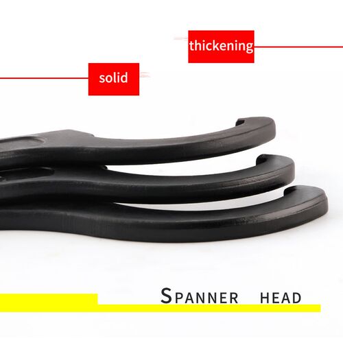 1pcs Round Nut Hook Spanner Mill Holder Half Moon Wrench 22