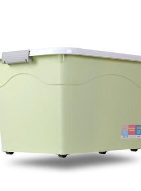 ID3L加厚收纳箱特大号升级8轮储物箱家用衣物收纳盒大容量搬家打