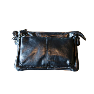 软皮女包斜挎小包2022新款时尚多层手拿包单肩斜挎包百搭休闲手包