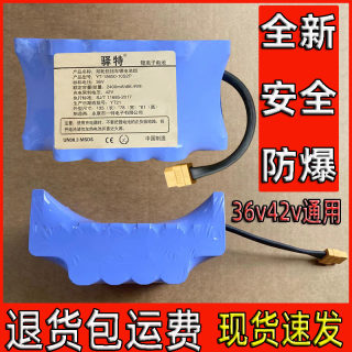 平衡车电池组36v通用42V大容量电动车双轮阿尔郎漂移扭扭车锂电瓶