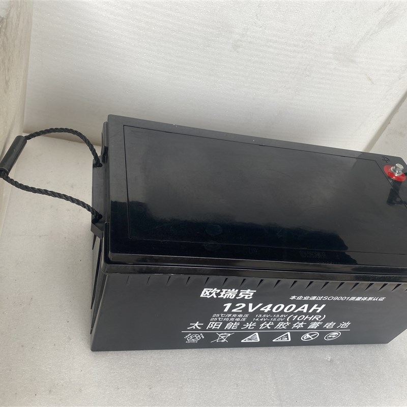 直销新品太阳能光伏k板专用胶体蓄电池12V400AH大容量家庭光伏发 五金/工具 蓄电池 原图主图